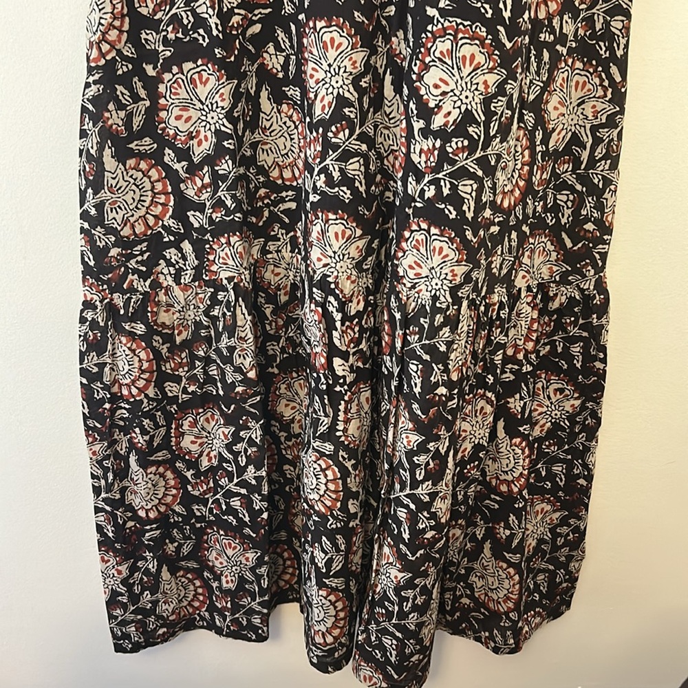 Emerson Fry India Collection Hand Block Printed Frances Dress - Picture 7 of 9